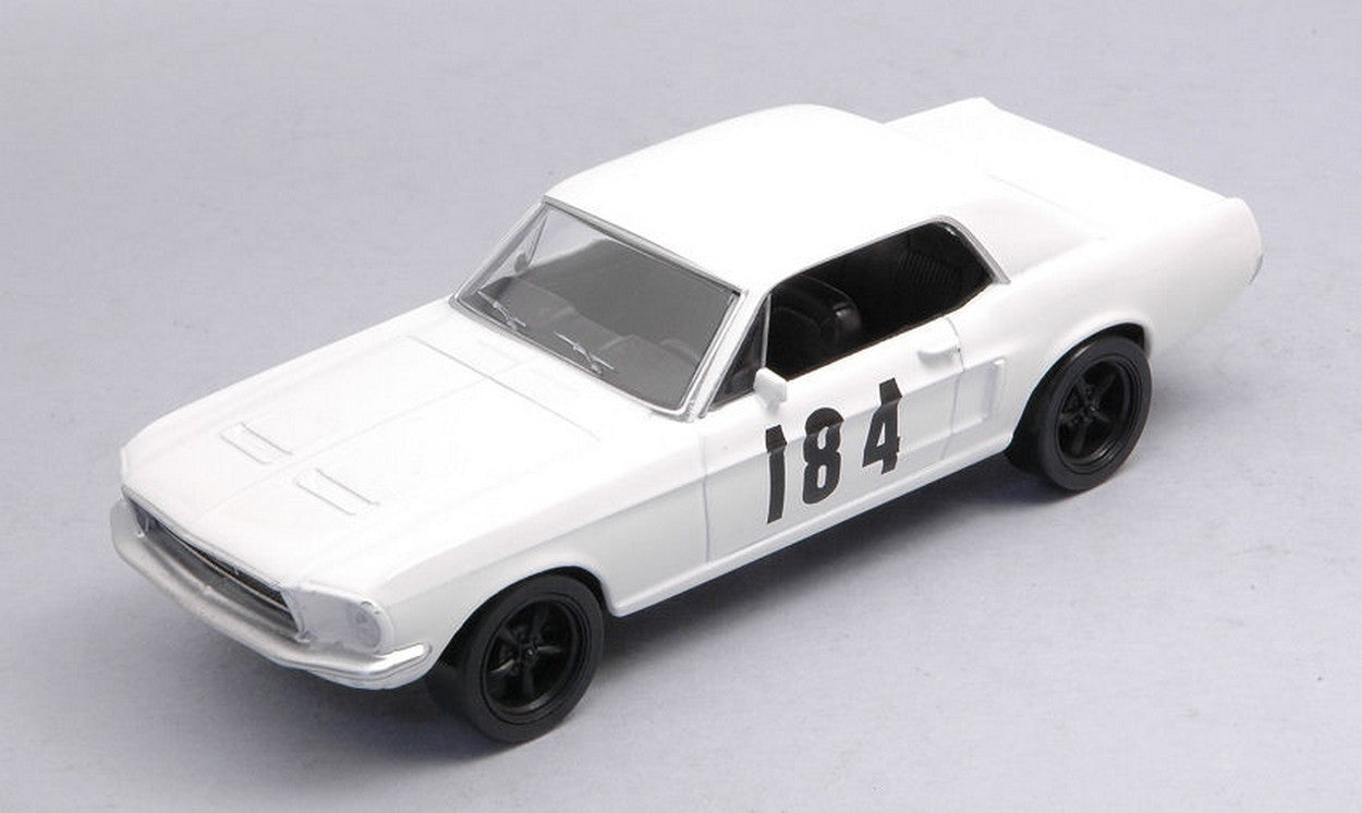 MODELLINO IN SCALA COMPATIBILE CON FORD MUSTANG 1968 WHITE N.184 1:43 NOREV NV270557