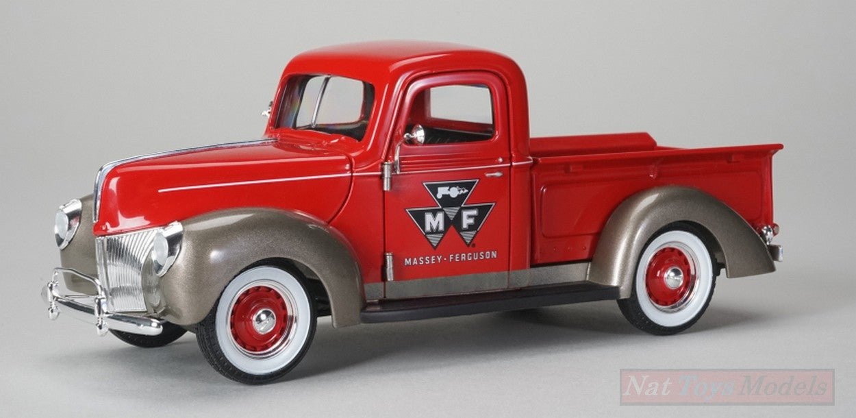 MODELLINO IN SCALA COMPATIBILE CON FORD PICK UP 1940 MASSEY FERGUSON 1:25 SPECCAST SPEC64130