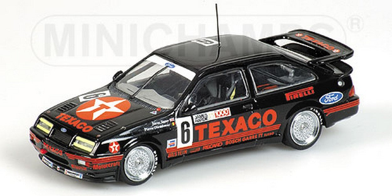 MODELLINO IN SCALA COMPATIBILE CON FORD SIERRA RS TEXACO 1987 1:43 MINICHAMPS PM433878006