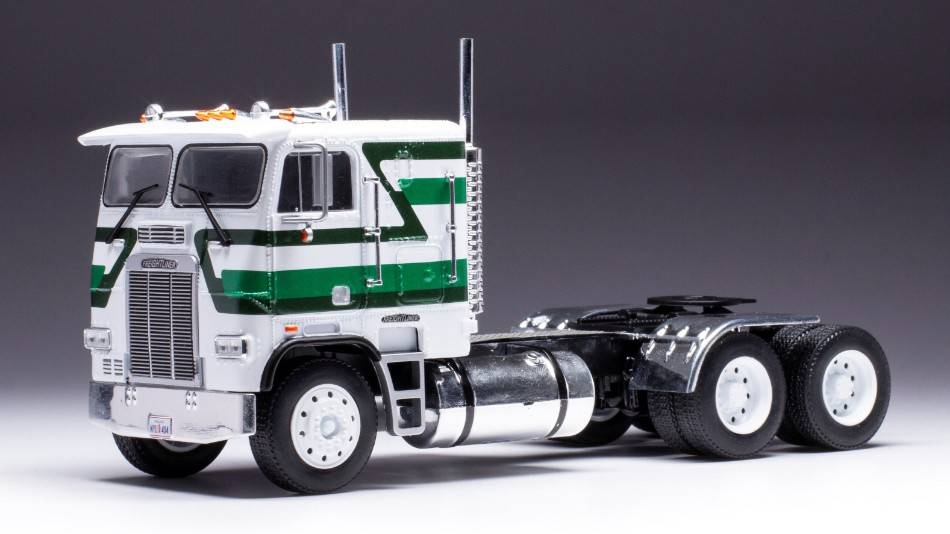 MODELLINO IN SCALA COMPATIBILE CON FREIGHTLINER FLA 1993 WHTE 1:43 IXO MODEL TR149