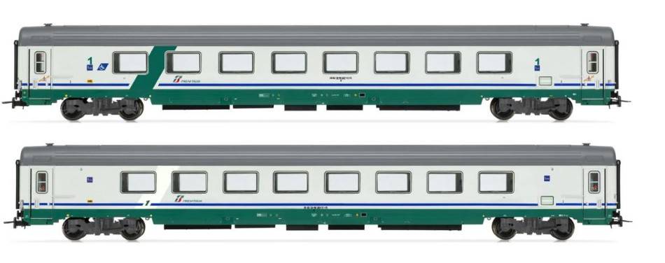 SCALE MODEL COMPATIBLE WITH FS 2-UNITS GRAN CONFORT 1985 OPEN SPACE EP.V-VI 1:87 RIVAROSSI HR4354