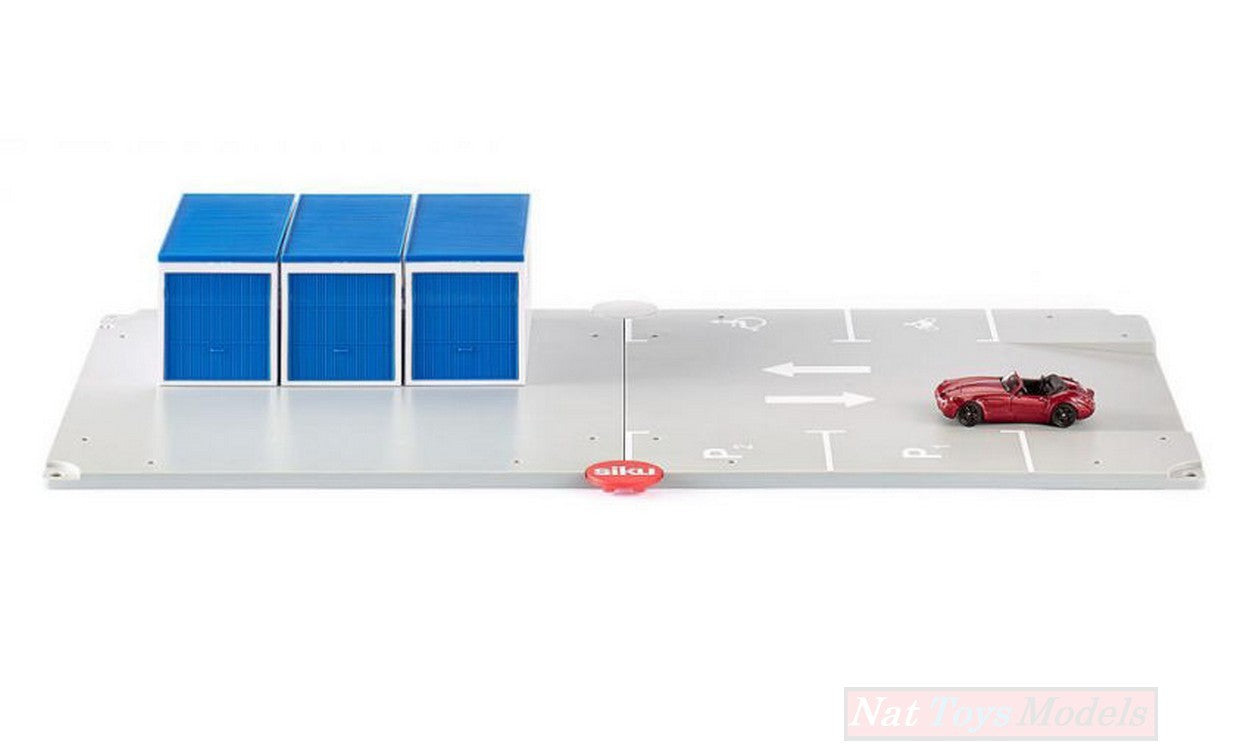 SCALE MODEL COMPATIBLE WITH GARAGE AND CAR PARKING SIKU SK5589