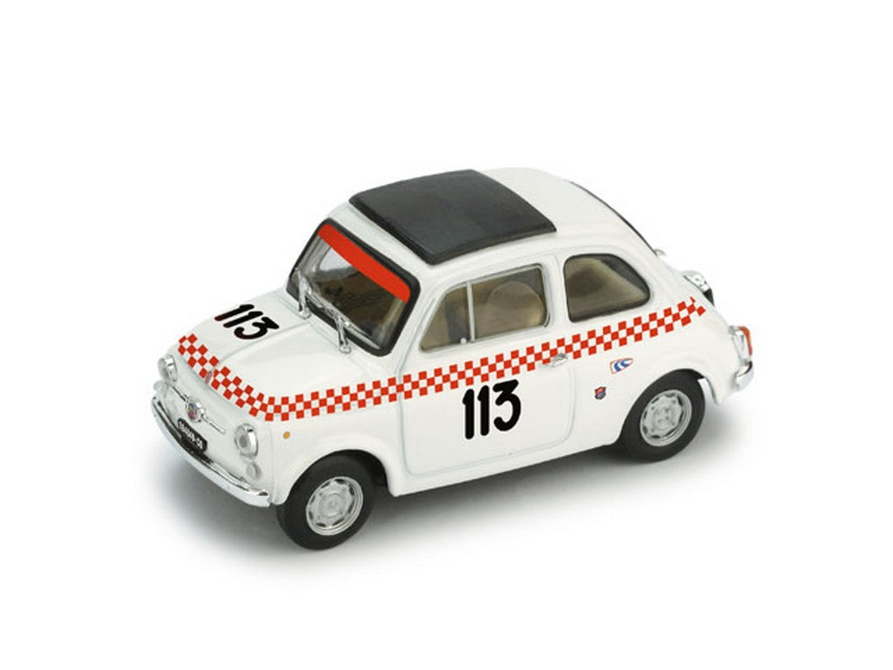 MODELLINO IN SCALA COMPATIBILE CON GIANNINI 500 TV N.113 TROFEO VAL CAMONICA 1969 BEPPE DOSI 1:43 BRUMM BM0489