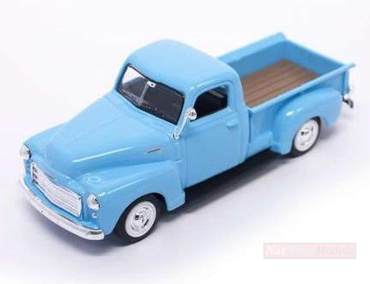 SCALE MODEL COMPATIBLE WITH GMC PICK UP 1950 LIGHT BLUE 1:43 LUCKY LDC94255LB