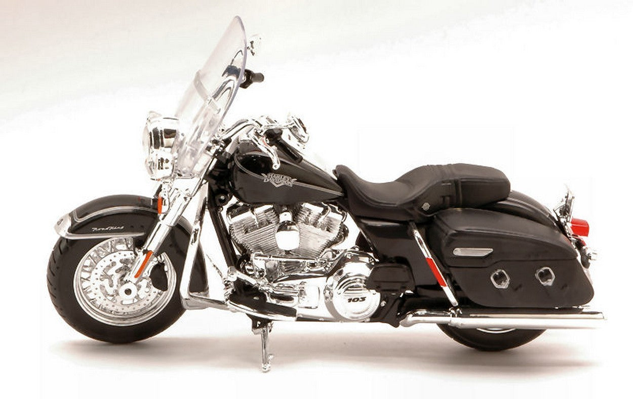 MODÈLE RÉDUIT COMPATIBLE AVEC HARLEY DAVIDSON FLHRC ROAD KING CLASSIC 2013 1:12 MAISTO MI32322