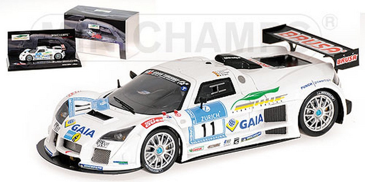SCALE MODEL COMPATIBLE WITH HHF HYBRID CONCEPT CAR N.11 08 1:43 MINICHAMPS PM437080911