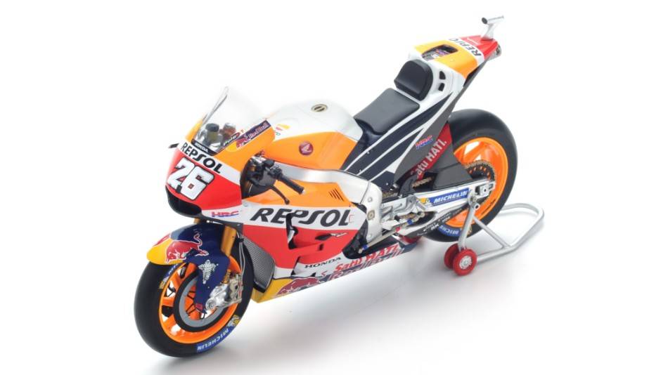 MODELLINO IN SCALA COMPATIBILE CON HONDA RC213V N.26 MOTO GP 2017 DANI PEDROSA 1:12 SPARK MODEL M12016