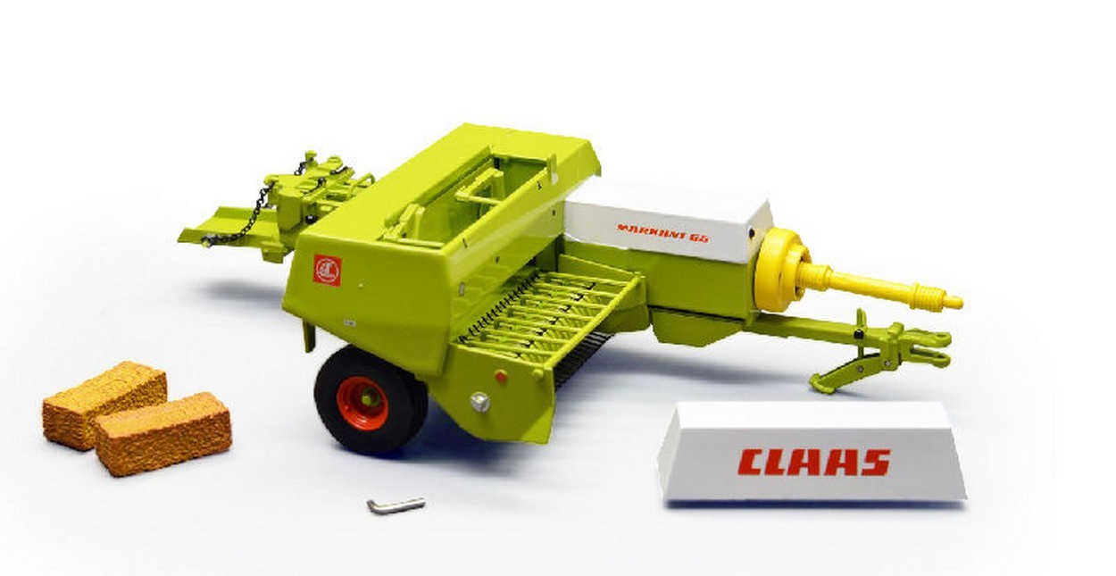 MODÈLE RÉDUIT COMPATIBLE AVEC MACHINE D'EMBALLAGE CLAAS MARKANT 1:32 REPLICAGRI REPLI106