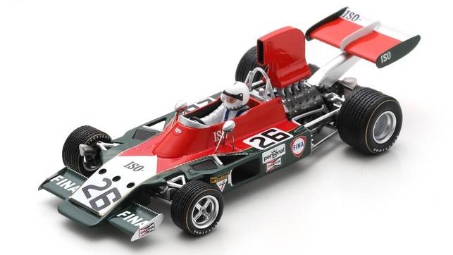MODELLINO IN SCALA COMPATIBILE CON ISO IR TIM SCHENKEN 1973 N.26 CANADIAN GP 1:43 SPARK MODEL S7576