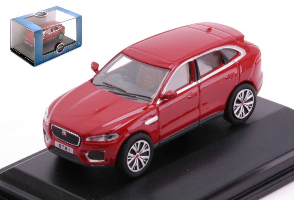 MODELE REDUIT COMPATIBLE AVEC JAGUAR F PACE ITALIAN RACING RED 1:76 OXFORD OXF76JFP003