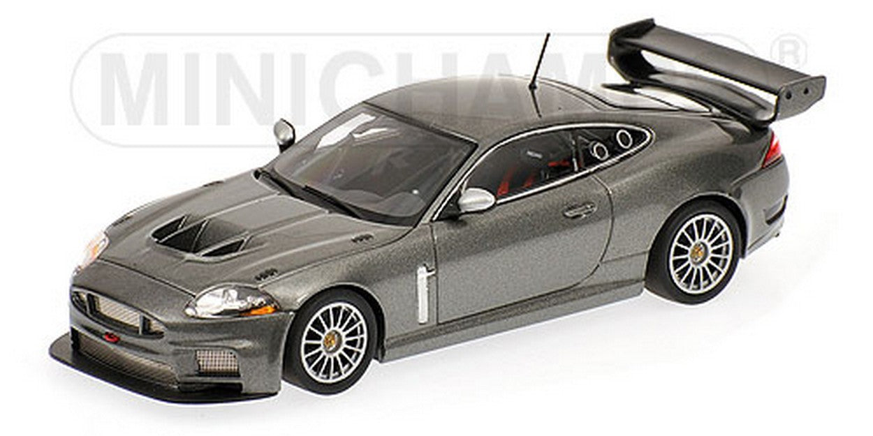 MODELE REDUIT COMPATIBLE AVEC JAGUAR XKR GT3 2008 GRIS 1:43 MINICHAMPS PM400081390