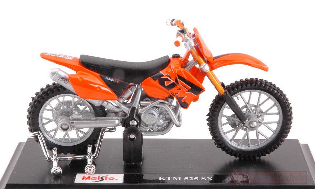 MODELE REDUIT COMPATIBLE AVEC KTM 525 SX 1:18 MAISTO MI04043O