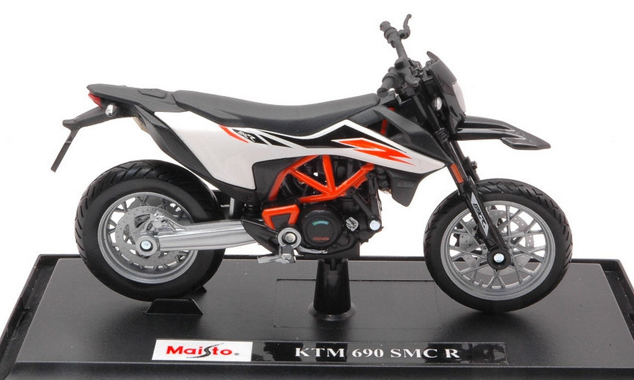 MODELLINO IN SCALA COMPATIBILE CON KTM 690 SMC R 1:18 MAISTO MI19131