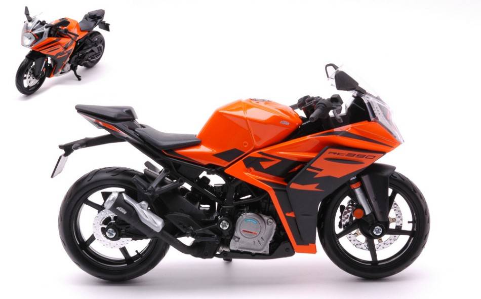 MODELE REDUIT COMPATIBLE AVEC KTM RC 390 ORANGE 1:12 MAISTO MI22907 MODEL