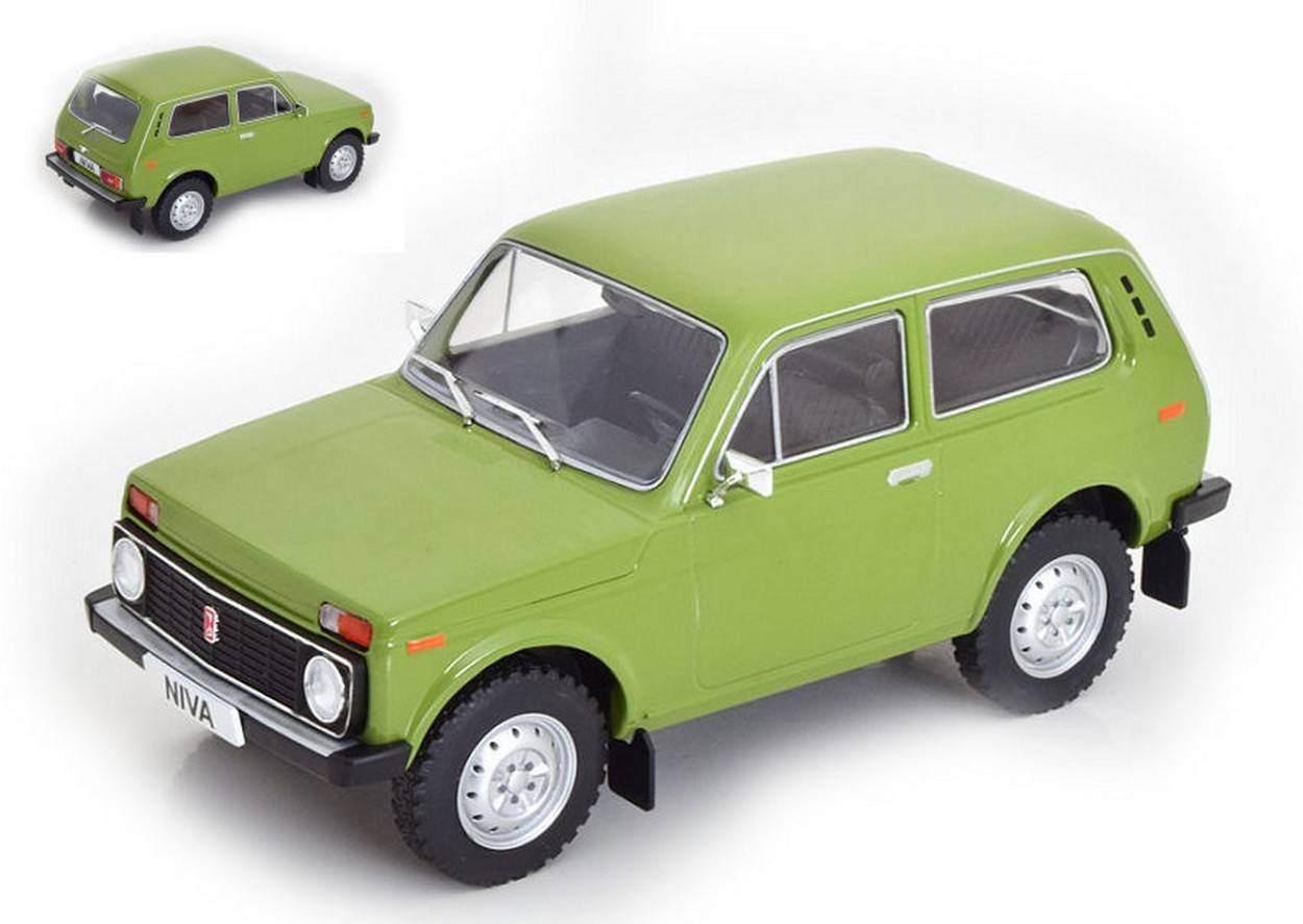 MODÈLE RÉDUIT COMPATIBLE AVEC LADA NIVA OLIVE 1:18 MODELCARGROUP MCG18255