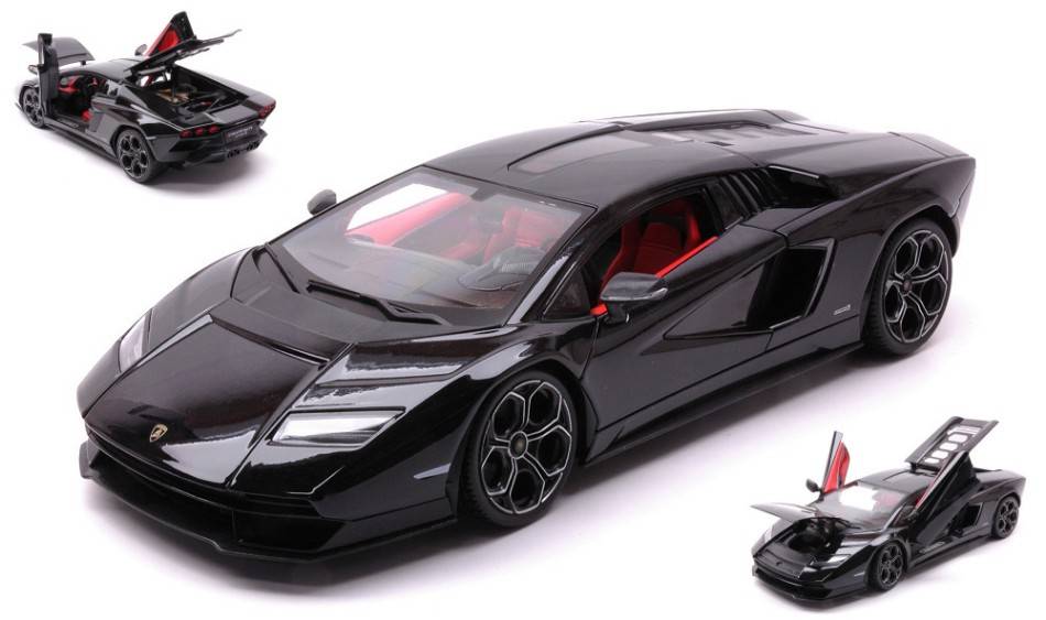 SCALE MODEL COMPATIBLE WITH LAMBORGHINI COUNTACH LPI 800-4 BLACK 1:18 MAISTO MI31459Z