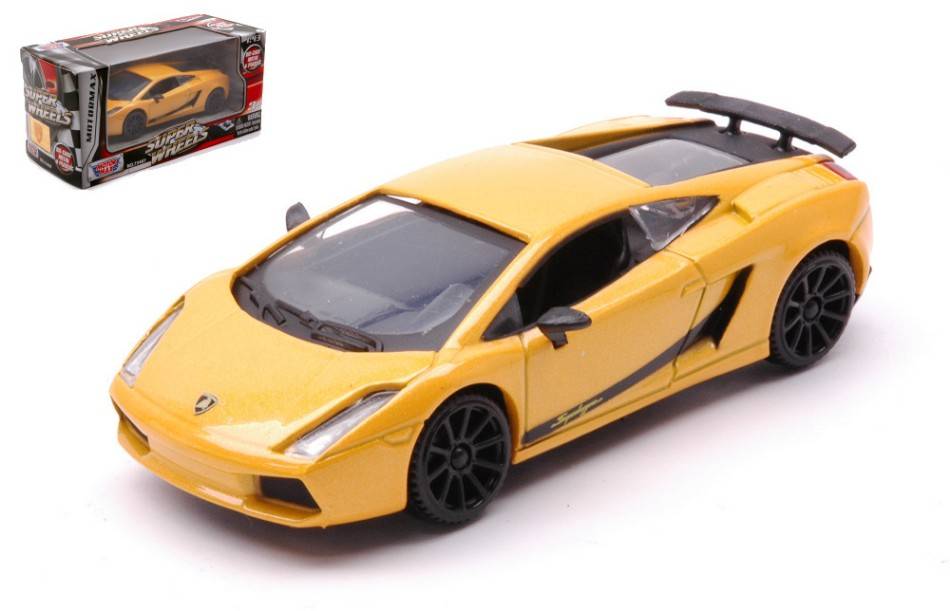 SCALE MODEL COMPATIBLE WITH LAMBORGHINI GALLARDO SUPERLEGGERA YELLOW 1:43 MOTORMAX MTM4067