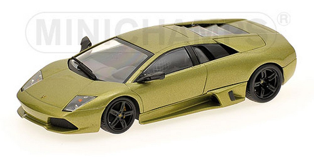 SCALE MODEL COMPATIBLE WITH LAMBORGHINI MURCIELAGO LP640 2006 GREEN METALLIC 1:43 MINICHAMPS PM400103921