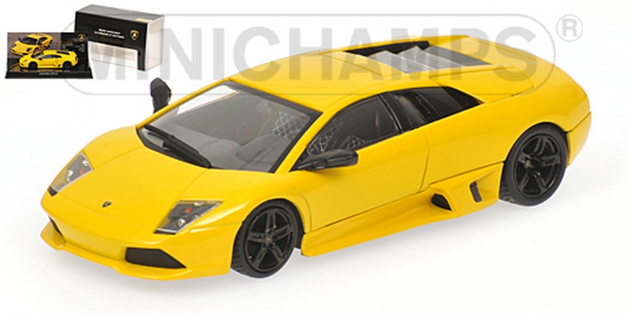 SCALE MODEL COMPATIBLE WITH LAMBORGHINI MURCIELAGO LP640 2006 YELLOW 1:43 MINICHAMPS PM436103920