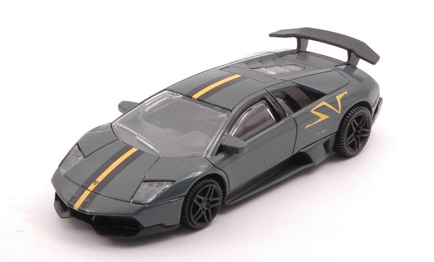 SCALE MODEL COMPATIBLE WITH LAMBORGHINI MURCIELAGO LP670-4 SV CHINA EDITION GRAY 1:43 RASTAR RAT39501GY