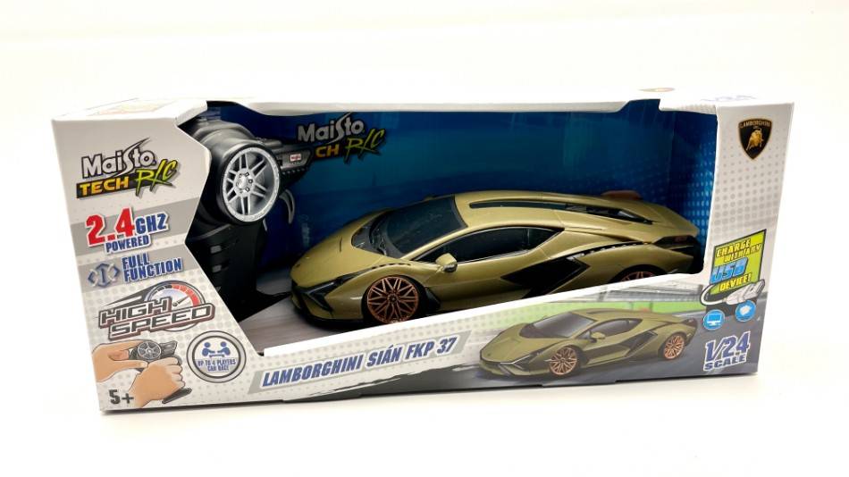 SCALE MODEL COMPATIBLE WITH LAMBORGHINI SIAN RADIO CONTROL 1:24 MAISTO MI82338