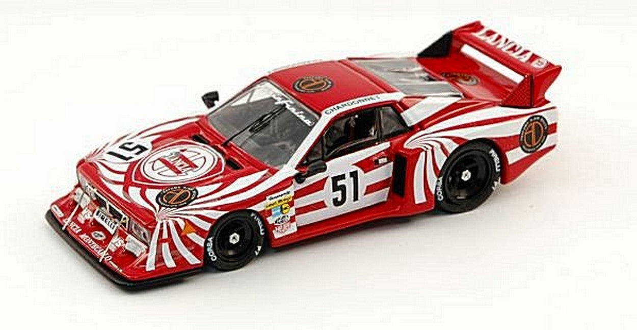 SCALE MODEL COMPATIBLE WITH LANCIA BETA MONTECARLO N.51 DNF LM 1980 DARNICHE-FABI-HEYER 1:43 BEST MODEL BT9302