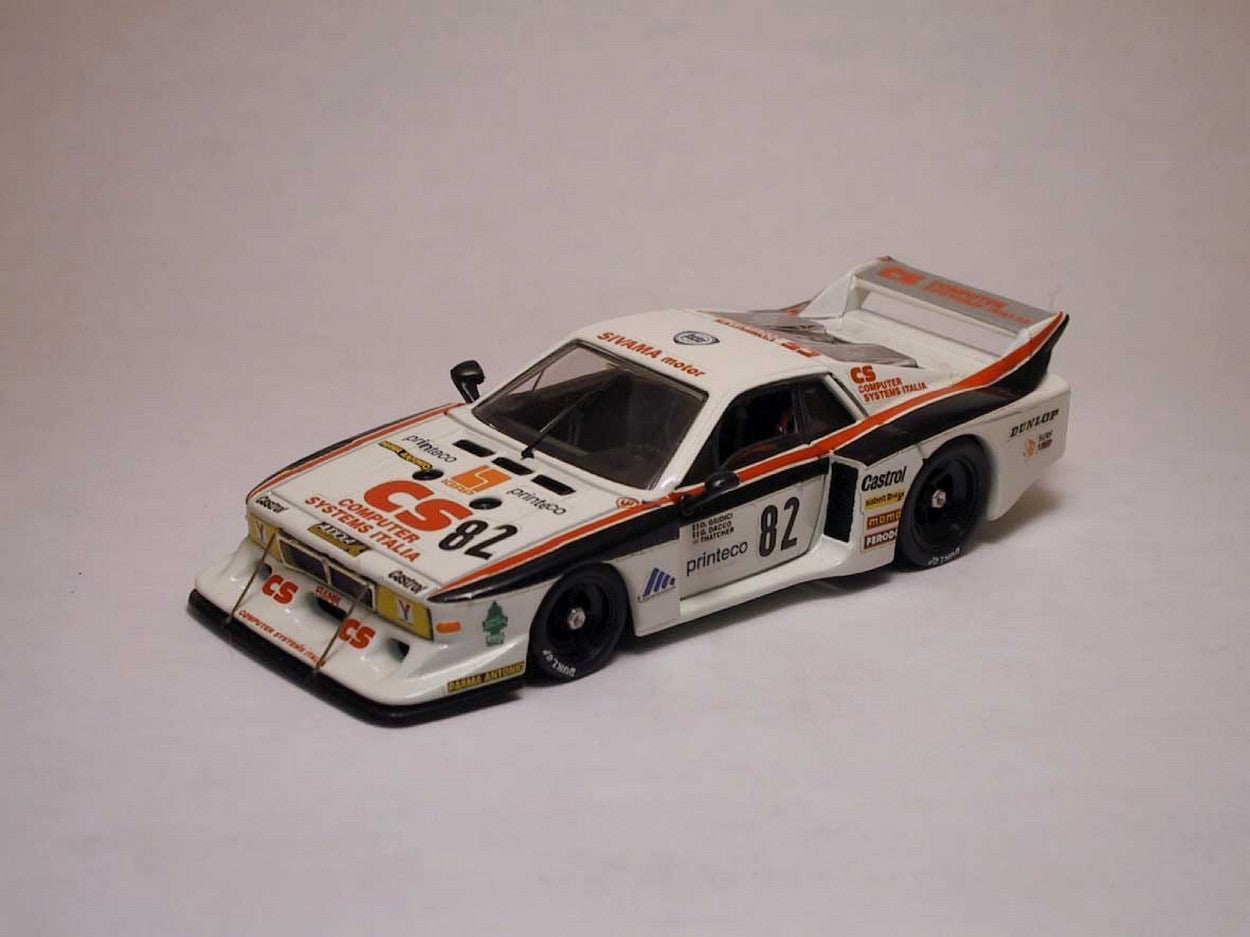 SCALE MODEL COMPATIBLE WITH LANCIA BETA MONTECARLO N.82 MONZA 1982 DACCO -GIUDICI-THATCHER 1:43 BEST MODEL BT9192