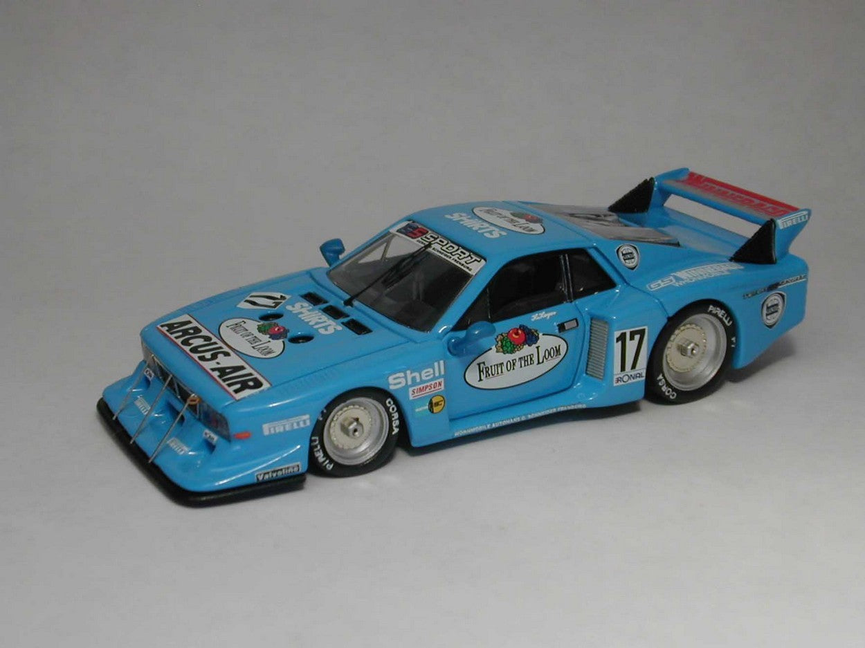 SCALE MODEL COMPATIBLE WITH LANCIA BETA MONTEC.N.17 4th 1000 KM NURBURGRING 1981 HEYER-GHINZANI 1:43 BEST MODEL BT9234