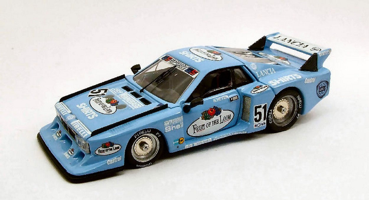 MODELE REDUIT COMPATIBLE AVEC LANCIA BETA N.51 WINNER HOCKENHEIM DRM 1980 H.HEYER 1:43 MEILLEUR MODELE BT9420