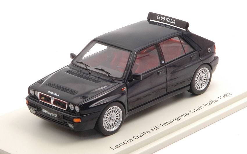 MODELE REDUIT COMPATIBLE AVEC LANCIA DELTA HF INTEGRALE CLUB ITALIA 1992 1:43 SPARK MODEL S8995