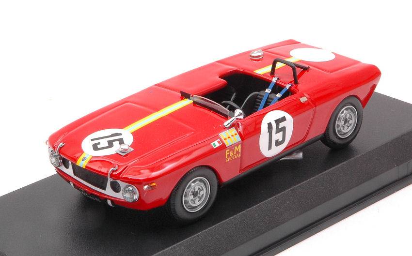 SCALE MODEL COMPATIBLE WITH LANCIA FULVIA F&M SP.HF N.15 GPMUGELLO 1969 SANDRO MUNARI 1:43 BEST MODEL BT9813