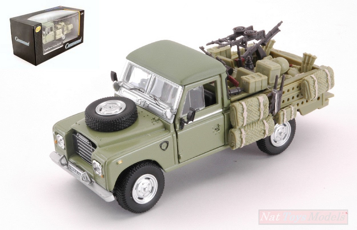 MODELLINO IN SCALA COMPATIBILE CON LAND ROVER SERIES III 109 MILITARE 1:43 CARARAMA CA4-54060