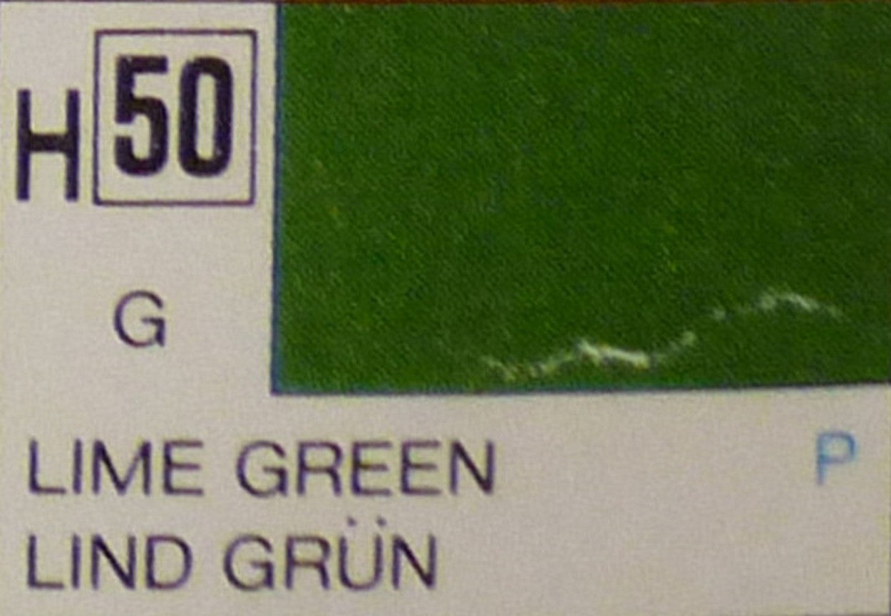 MODELING COLORS LIME GREEN GLOSS ml 10 Pcs.6 GUNZE GU0050