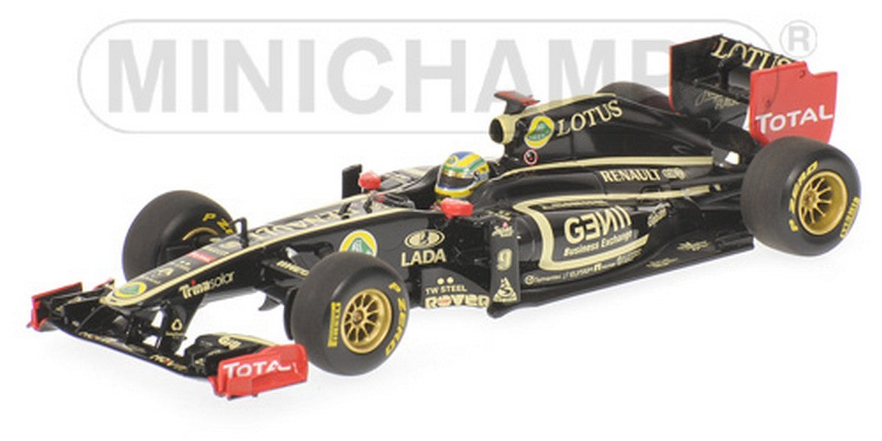 MODELLINO IN SCALA COMPATIBILE CON LOTUS B.SENNA 2011 1:43 MINICHAMPS PM410110309