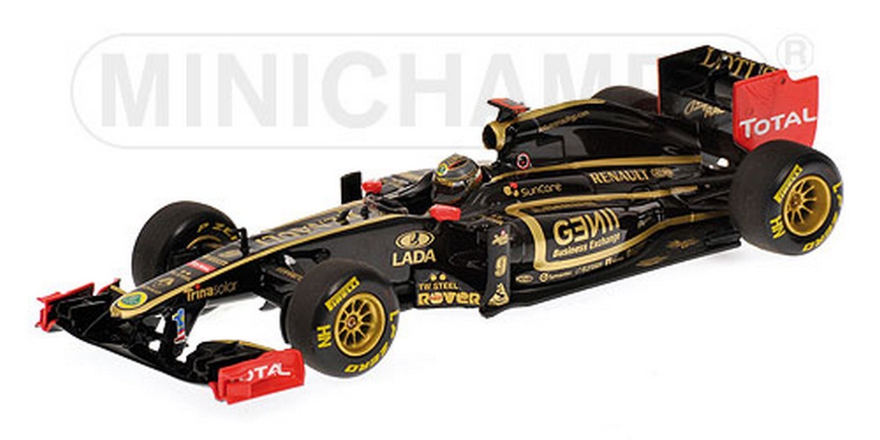 MODELLINO IN SCALA COMPATIBILE CON LOTUS N.HEIDFELD 2011 PODIUM MALAYSAN GP 1:43 MINICHAMPS PM410110109