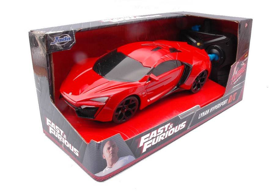 MODELLINO IN SCALA COMPATIBILE CON LYKAN HYPERSPORT RADIO CONTROL 1:24 JADA TOYS JADA98552