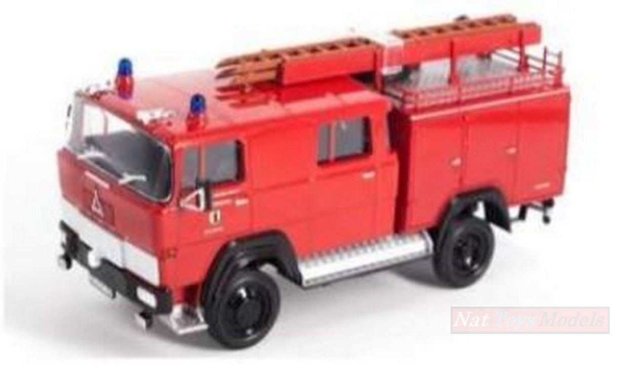 MODELLINO IN SCALA COMPATIBILE CON MAGIRUS DEUTZ 100 D7 FA LF8-TS RED 1:43 LUCKY LDC43017