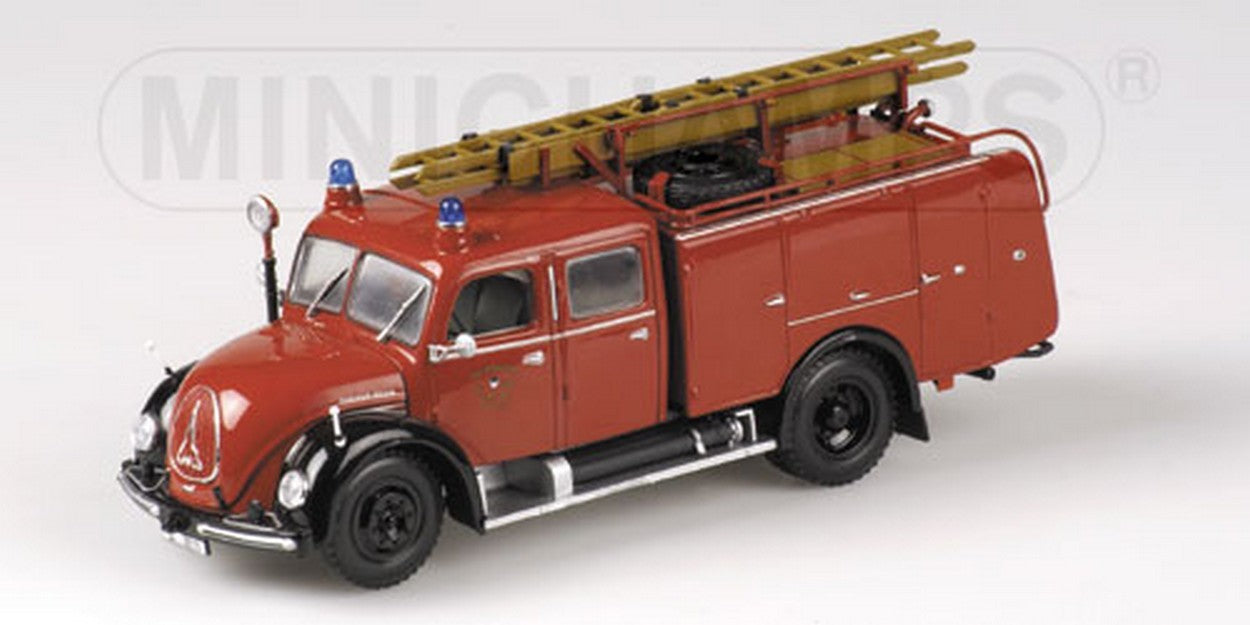 MODELLINO IN SCALA COMPATIBILE CON MAGIRUS S 6500 FIRE ENGINE 1:43 MINICHAMPS PM439141070