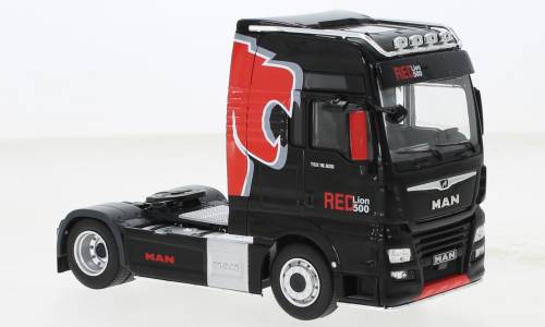 MODELLINO IN SCALA COMPATIBILE CON MAN TGX XXL D38 BLACK 1:43 IXO MODEL TR132