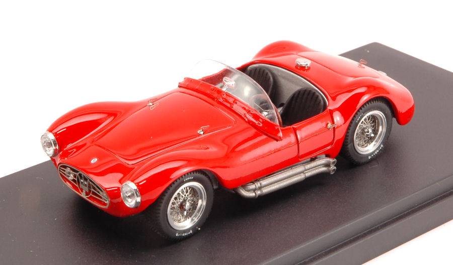 MODELLINO IN SCALA COMPATIBILE CON MASERATI A 6 GCS STREET 1953 RED 1:43 BANG BG7307