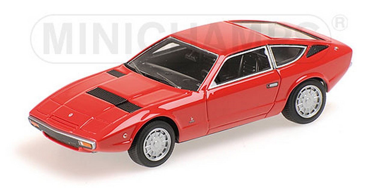 MODELLINO IN SCALA COMPATIBILE CON MASERATI KHAMSIN 1977 RED 1:43 MINICHAMPS PM437123224