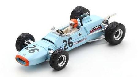 MODELE REDUIT COMPATIBLE AVEC MATRA MS5 N.26 WINNER MONTHLERY F3 1968 JPJABOUILLE 1:43 SPARK MODEL SF288