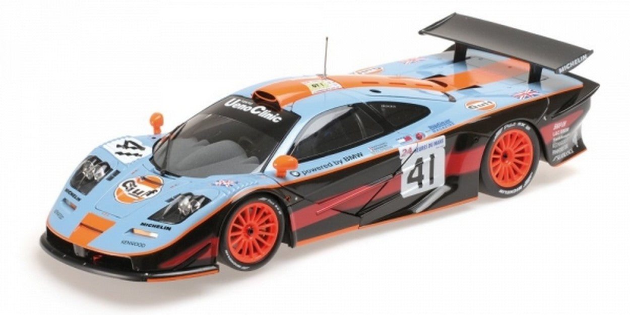 MODELE REDUIT COMPATIBLE AVEC MC LAREN F1 GTR N.41 2ème LM 1997 JMGOUNON-PHRAPHANEL-A.OLOFSSON 1:18 MINICHAMPS PM5301337