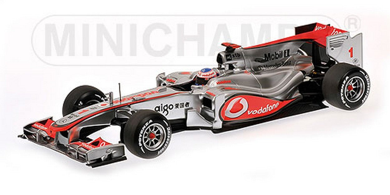 SCALE MODEL COMPATIBLE WITH MC LAren J.BUTTON 2010 1:18 MINICHAMPS PM530101801