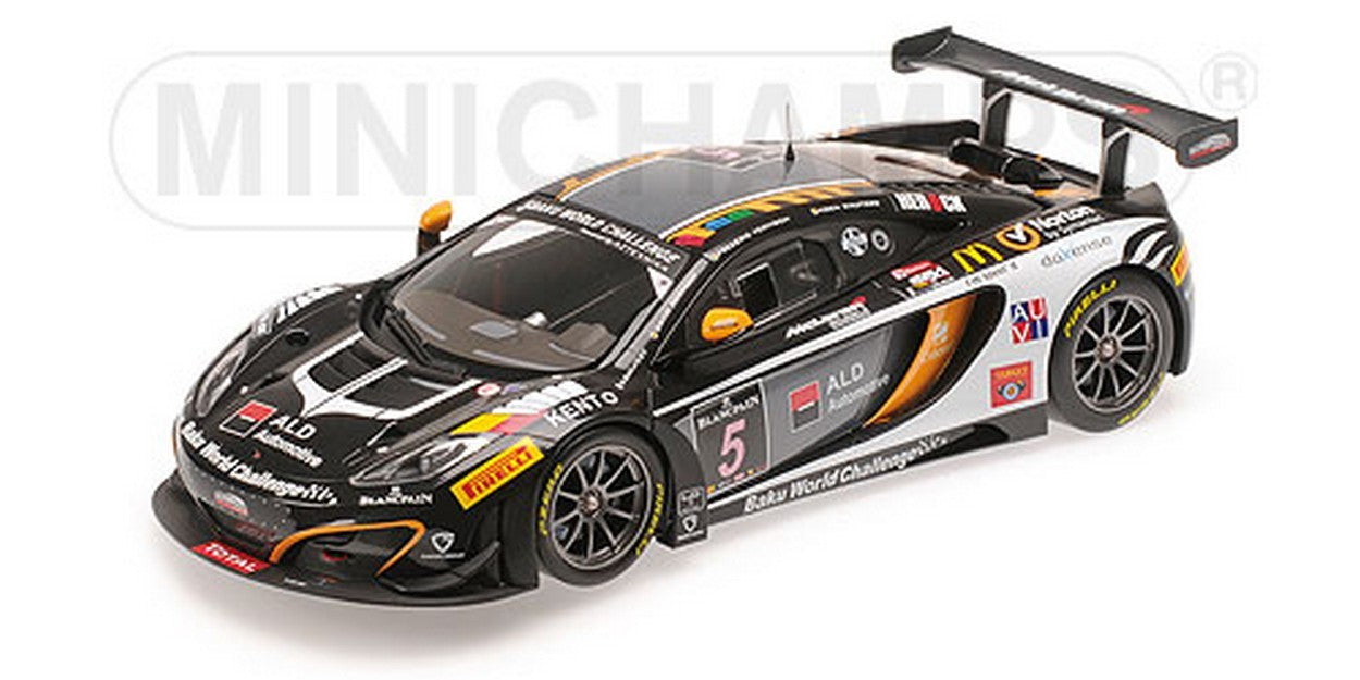 SCALE MODEL COMPATIBLE WITH MC LAREN MP4-12C N.5 DNF 24H SPA 2013 1:18 MINICHAMPS PM151131305