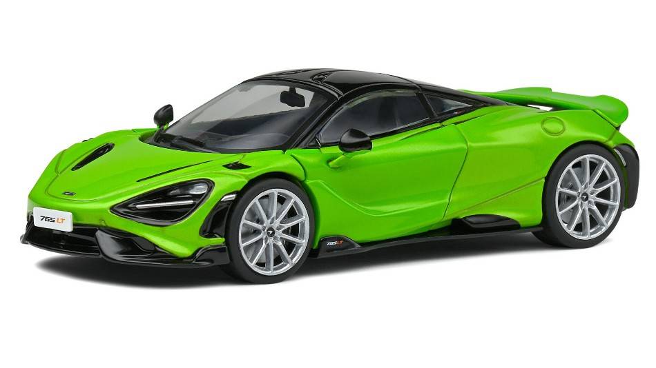 MODELLINO IN SCALA COMPATIBILE CON MCLAREN 765 LT 2020 LIME GREEN 1:43 SOLIDO SL4311902