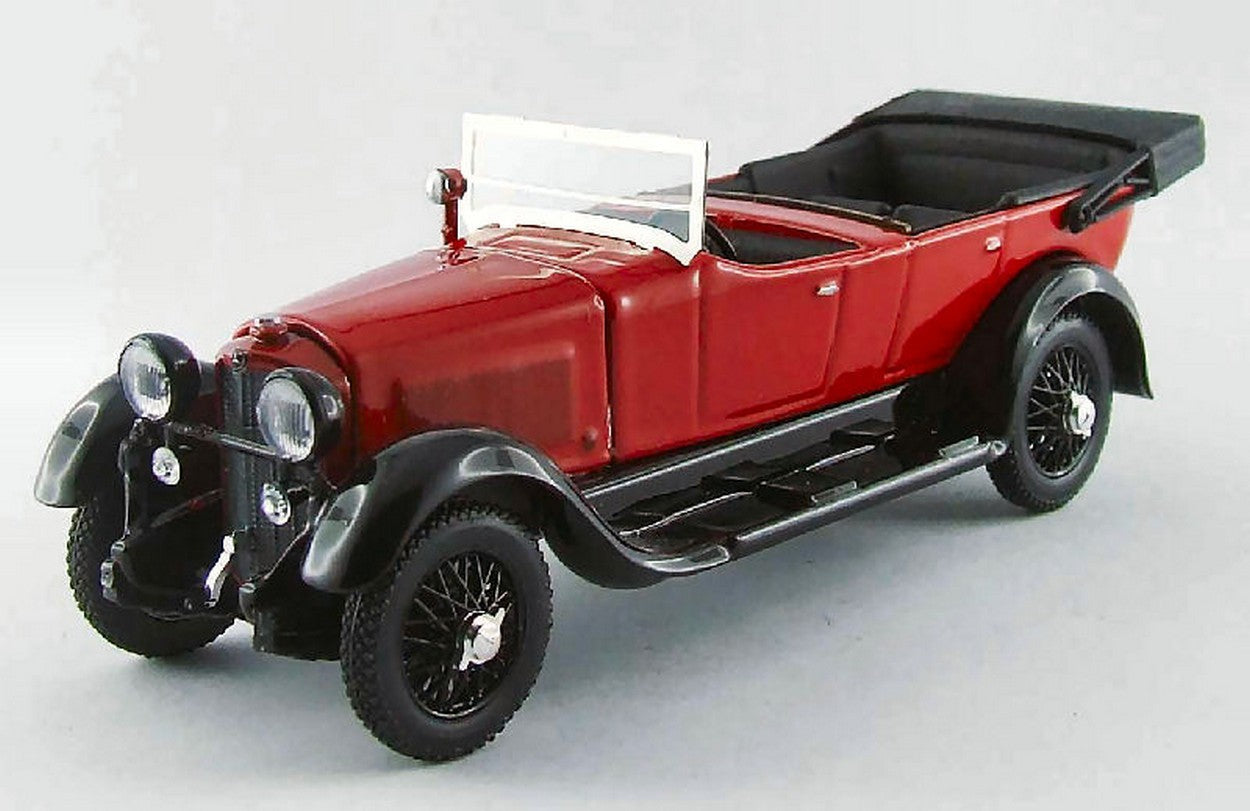 MODELE REDUIT COMPATIBLE AVEC MERCEDES 11/40 OPEN 1924 ROUGE/NOIR 1:43 RIO RI4405