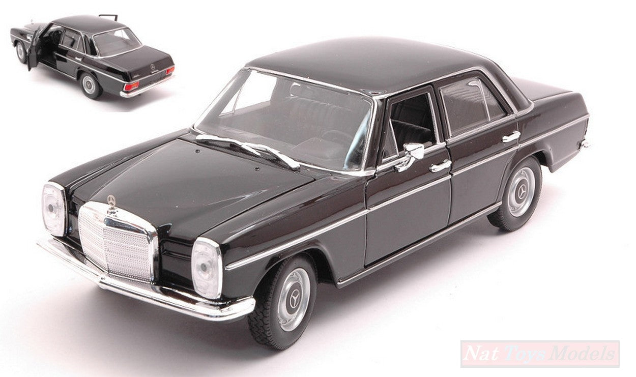 SCALE MODEL COMPATIBLE WITH MERCEDES 220 BLACK 1:24 WELLY WE24091BK