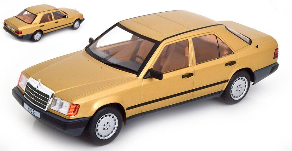SCALE MODEL COMPATIBLE WITH MERCEDES 260 E (W124) 1984 MET.BEIGE 1:18 MODELCARGROUP MCG18412
