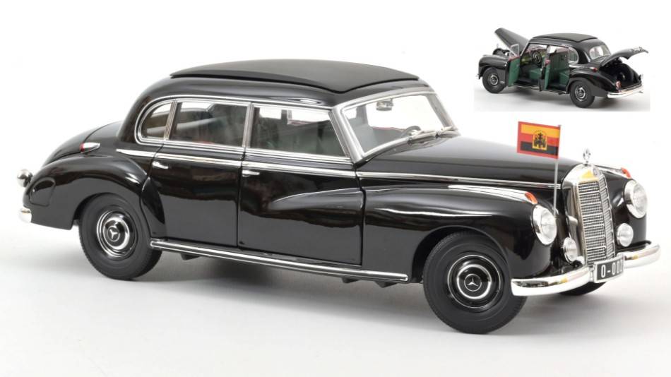 SCALE MODEL COMPATIBLE WITH MERCEDES 300 1955 KONRAD ADENAUER 1:18 NOREV NV183707